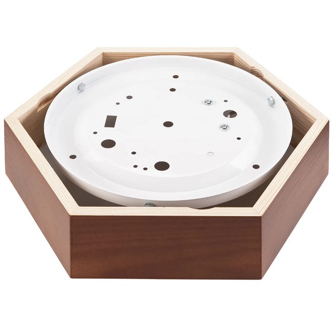 Plafon 32 cm rustik E27 Lamkur
