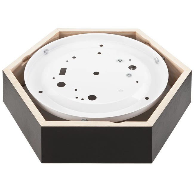 Plafon 32 cm venge E27 Lamkur