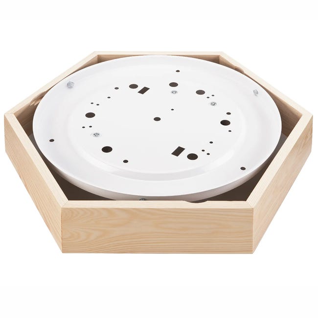 Plafon 43 cm sosna E27 Lamkur