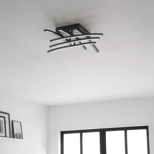 Plafon Beryl czarny LED Inspire