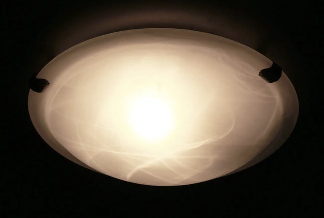 Plafon DUNA 30 cm patyna E27 Candellux