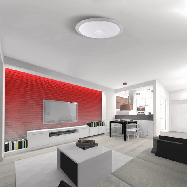 Plafon Denver 40 cm biały LED Polux