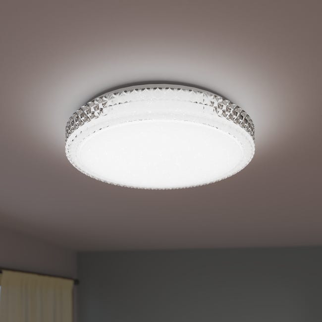 Plafon Diamond biały śr. 50 cm LED Inspire