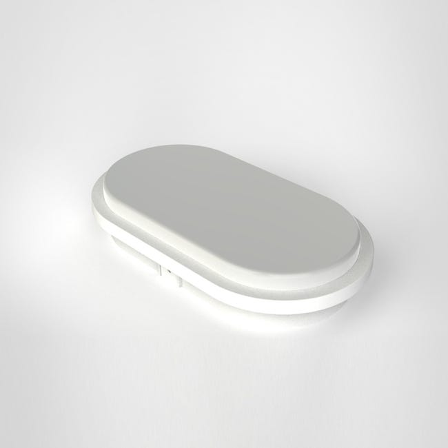 Plafon Ezy biały 27 cm IP65 LED Inspire