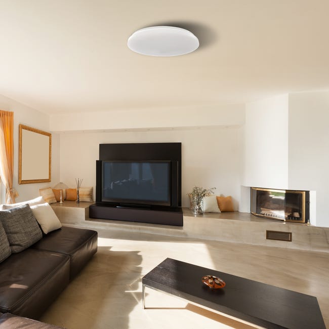 Plafon Hampton 48 cm biały LED Polux