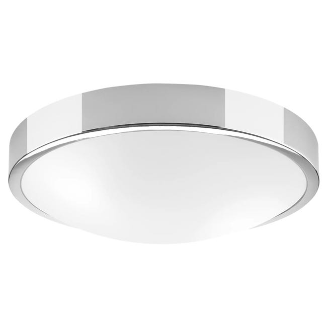 Plafon Jonas chrom 2 x E27 szer. 36 cm Lamkur