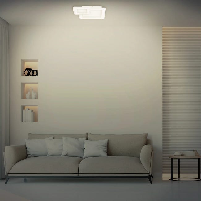 Plafon Kaoli biały śr. 36 cm LED Inspire