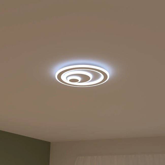 Plafon Kaoli biały śr. 37 cm LED Inspire