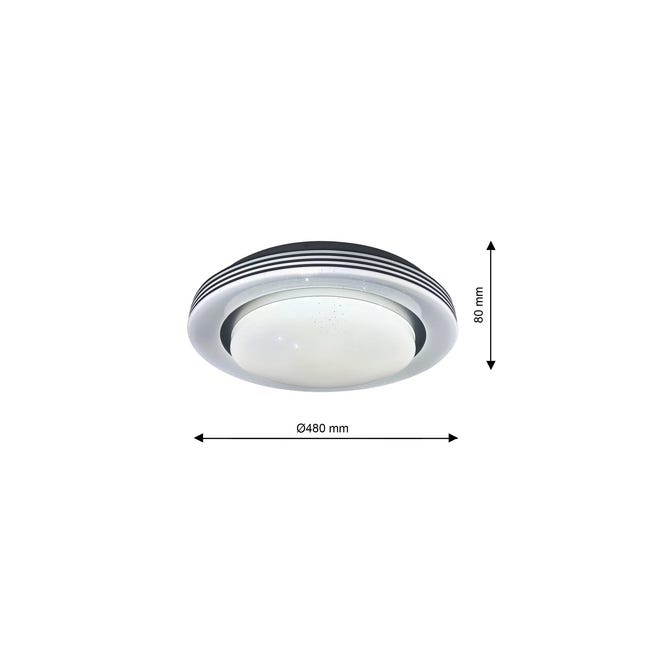 Plafon Kelly biały 48 cm LED Eko-Light