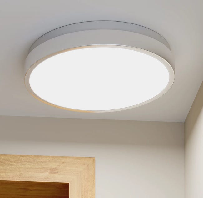 Plafon Kern chrom 30 cm LED Polux