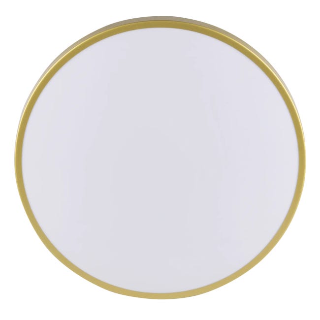 Plafon Kern złoty 40 cm LED Polux