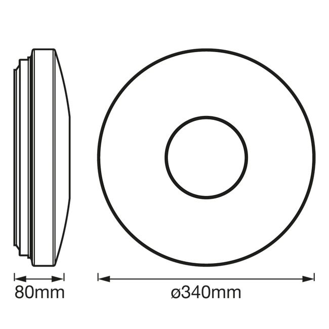 Plafon Kite 34 cm 1400 lm LED Ledvance