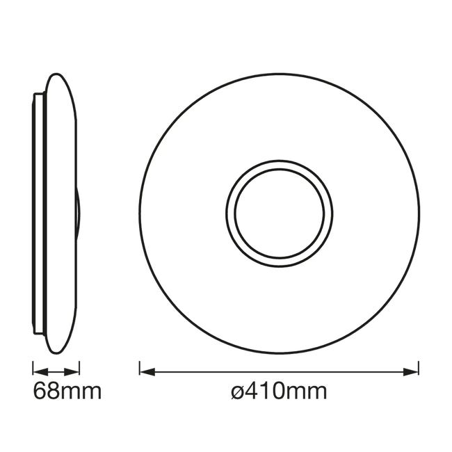 Plafon Kite 41 cm 2500 lm LED Ledvance
