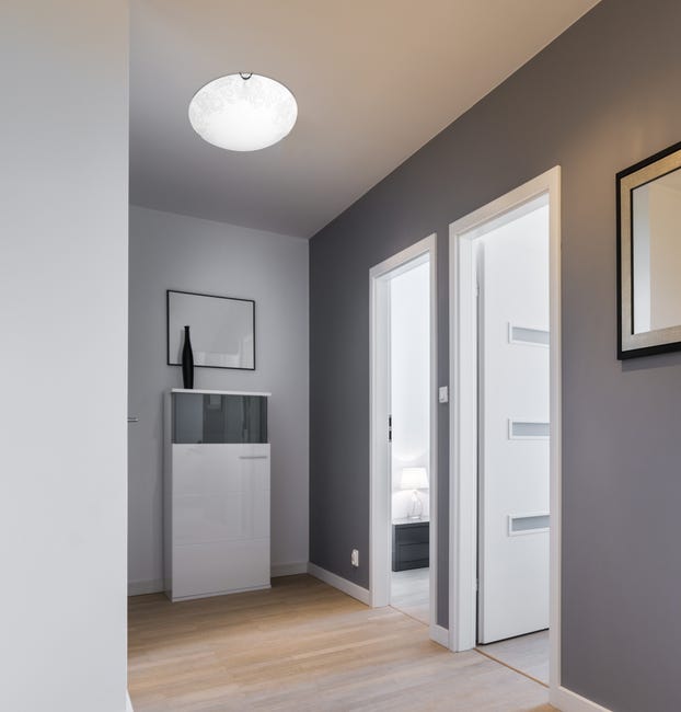 Plafon Mea biały E27 30 cm Candellux