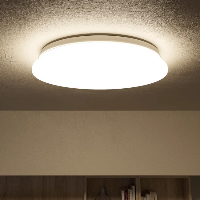 Plafon Moon 40 cm biały 2950 lm LED Inspire