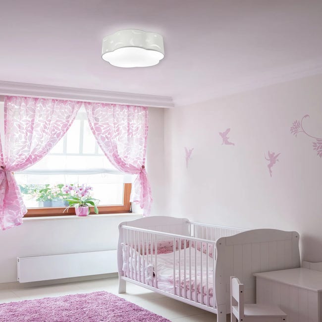 Plafon Moony biały 3 x E27 Trio Lighting Inter