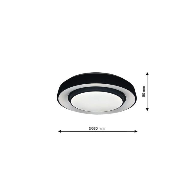 Plafon Naomi biały 38 cm LED Eko-Light