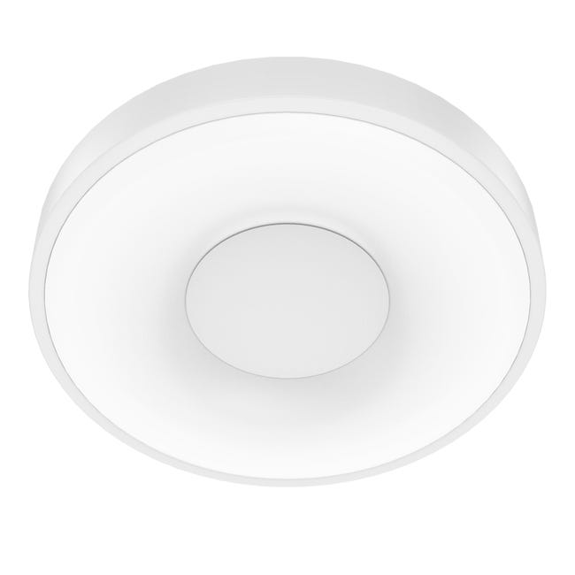Plafon Piazo 48 cm z pilotem 8800 lm 2700-6500 K biały LED Inspire