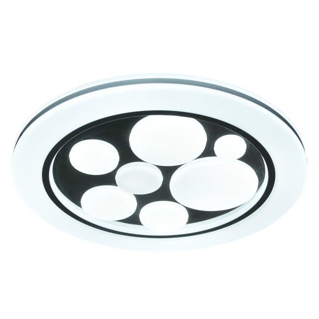 Plafon Planety 50 cm biały z pilotem LED Polux