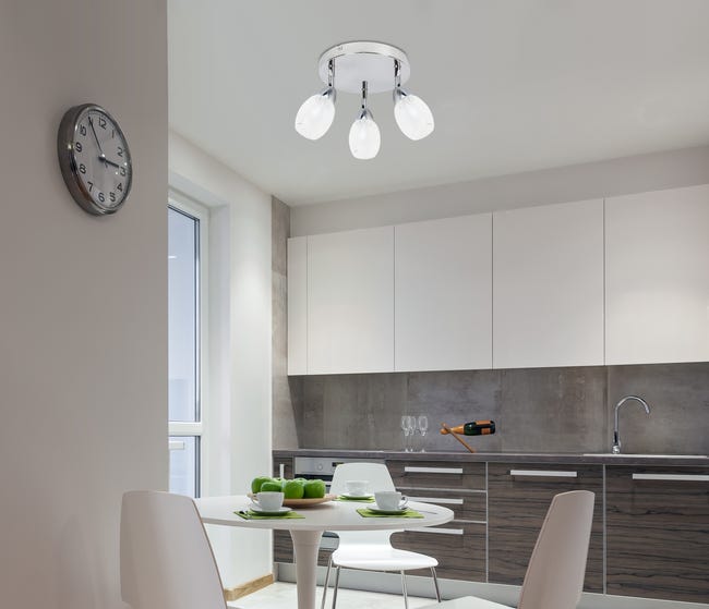 Plafon Rico srebrny 3 x LED Candellux