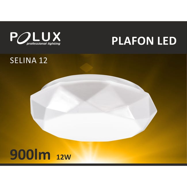 Plafon SELINA 27 cm biały LED POLUX