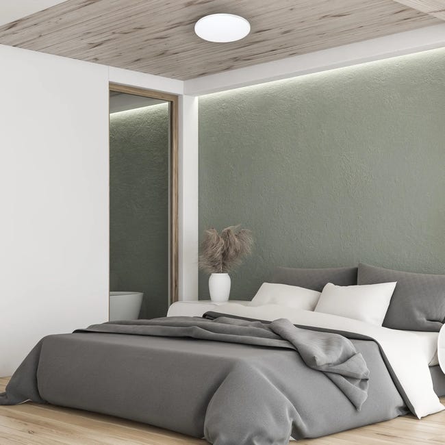 Plafon SIENA z pilotem 35 cm biały LED EKO-LIGHT