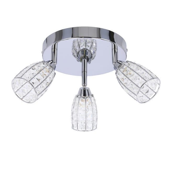 Plafon Shiba srebrny 3 x G9 Candellux