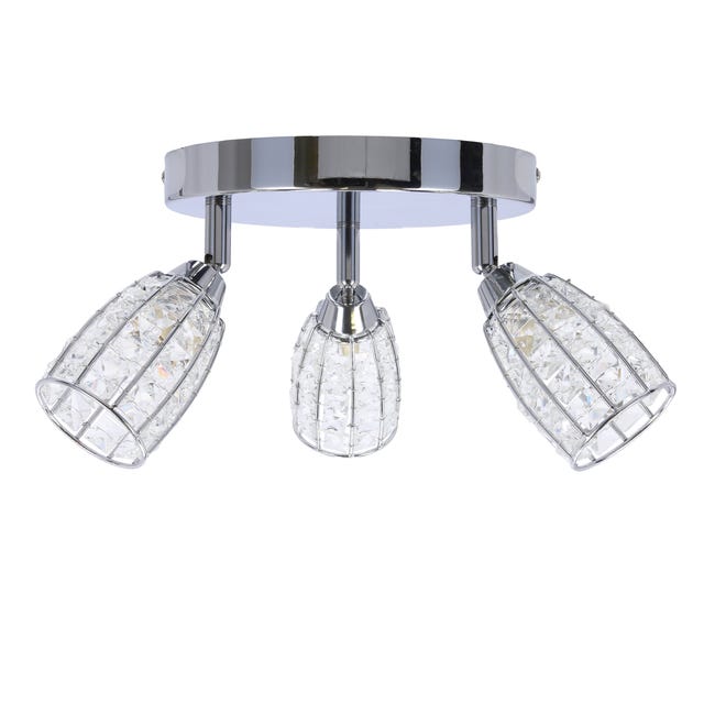 Plafon Shiba srebrny 3 x G9 Candellux