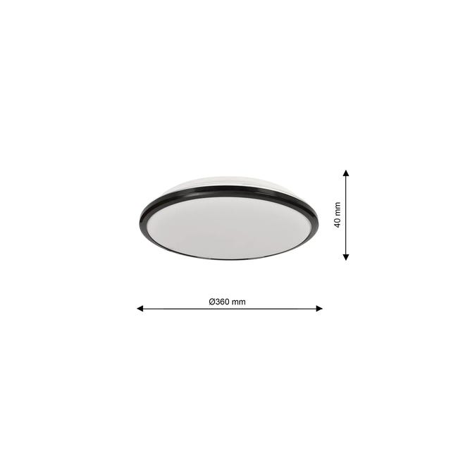 Plafon Terma biały 40 cm LED Eko-Light