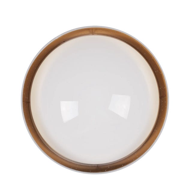 Plafon Tuluza biało-złoty 40 cm LED Goldlux