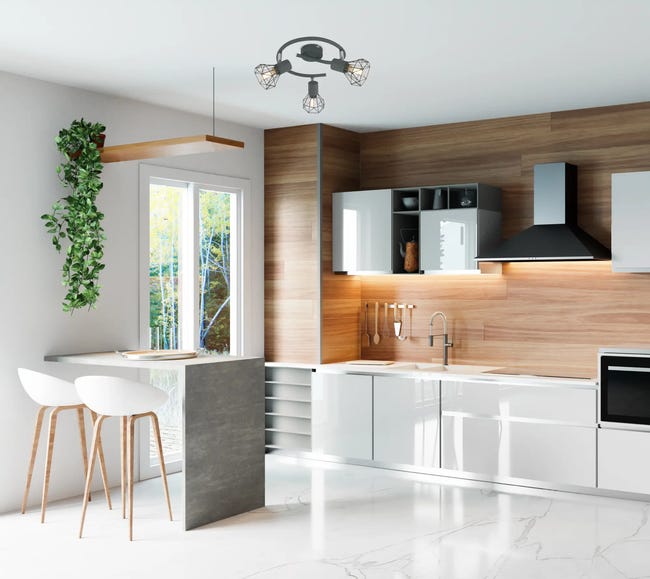 Plafon Verve szary 3 x E14 Candellux
