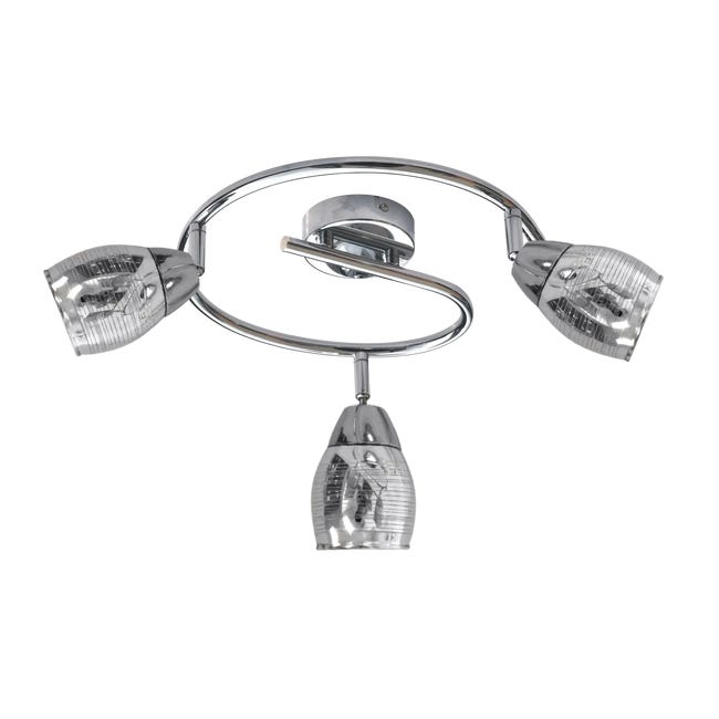 Plafon Wirginia srebrny 3 x E14 Candellux