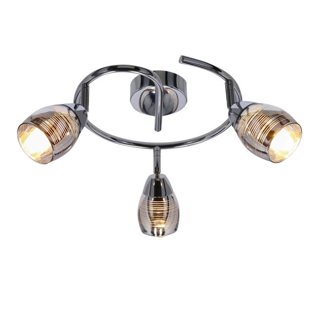 Plafon Wirginia srebrny 3 x E14 Candellux