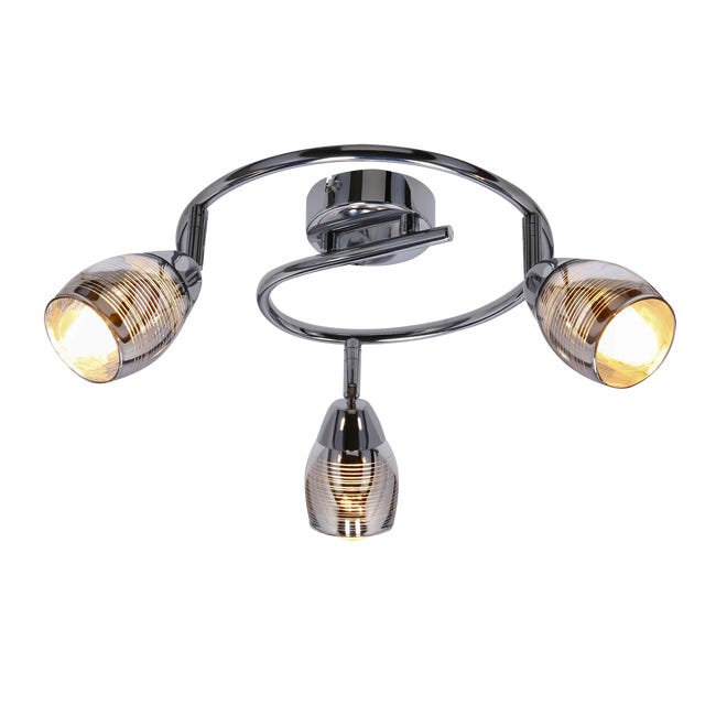 Plafon Wirginia srebrny 3 x E14 Candellux