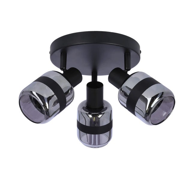 Plafon Yuki czarny 3 x E14 Candellux