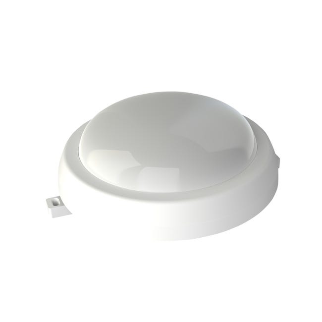 Plafon biały 22 cm IP44 LED 