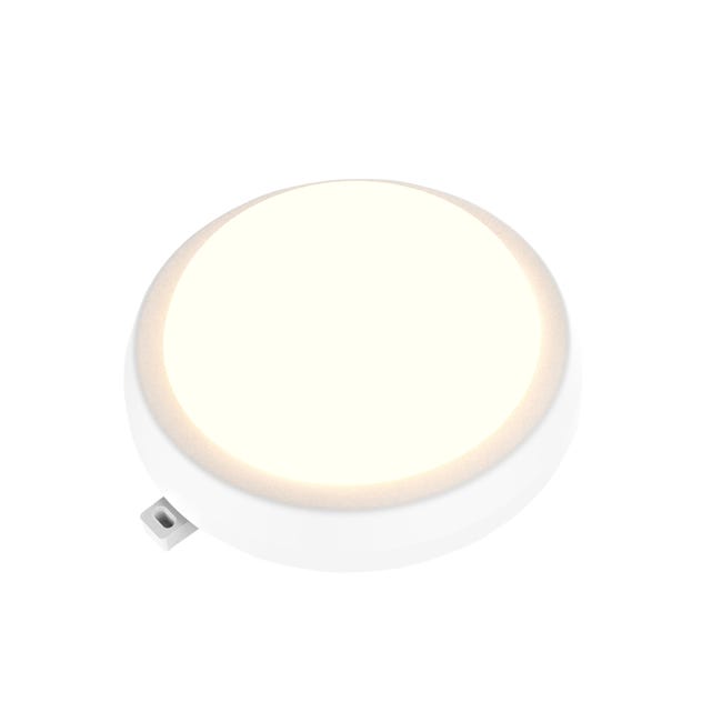 Plafon biały 22 cm IP44 LED 