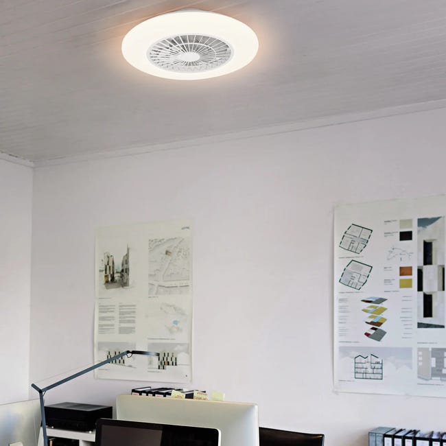 Plafon z wentylatorem SMART WIFI biały LED Ledvance