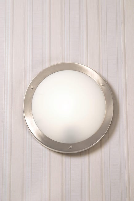 Plafon łazienkowy AQUILA IP44 nikiel E27 CANDELLUX