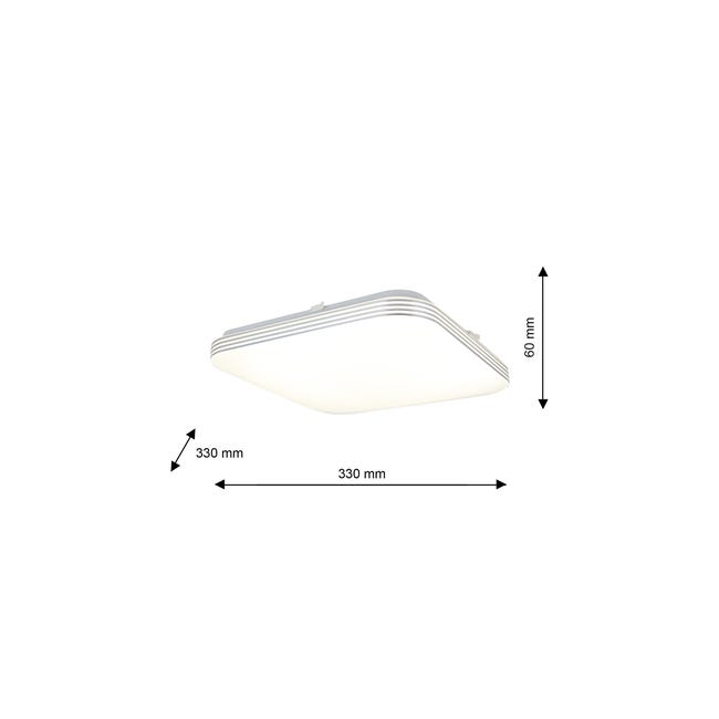 Plafon łazienkowy NEMO IP44 33 cm biały EKO-LIGHT