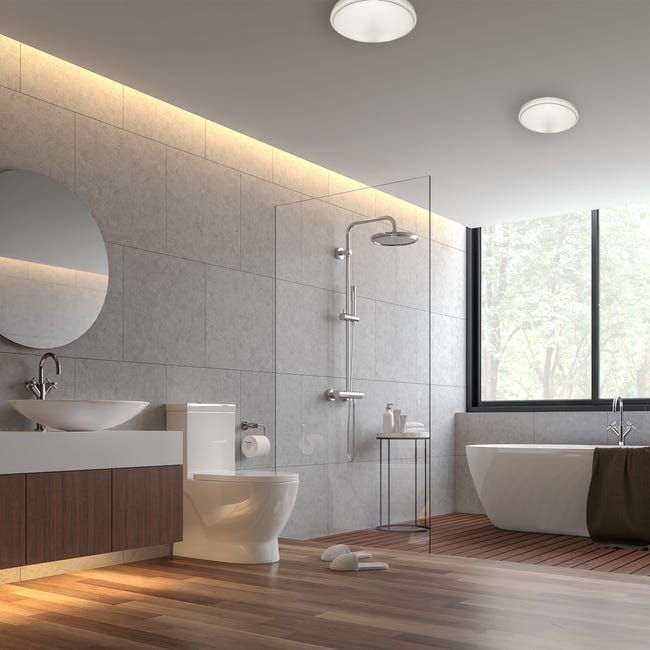Plafon łazienkowy PEPE IP44 26 cm 900 lm biały EKO-LIGHT