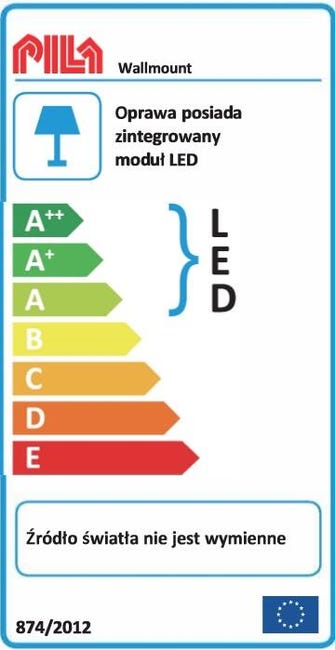 Plafon łazienkowy PILA IP54 18 cm 1400 lm biały LED PHILIPS