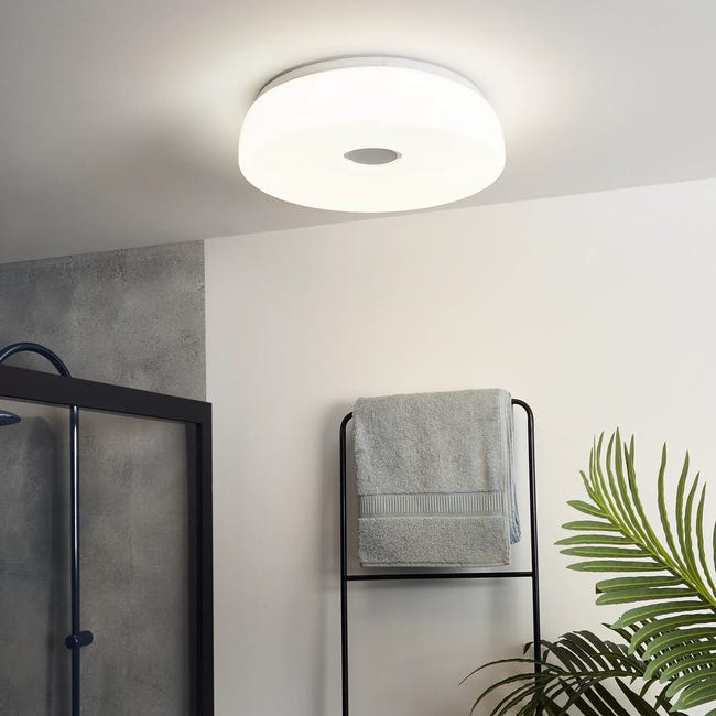 Plafon łazienkowy Parabolic IP44 z głośnikiem 40 cm LED Inspire