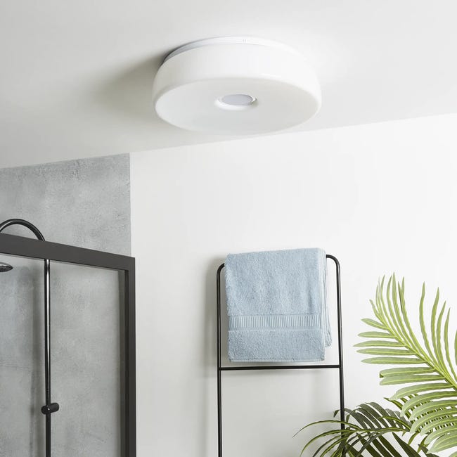 Plafon łazienkowy Parabolic IP44 z głośnikiem 40 cm LED Inspire