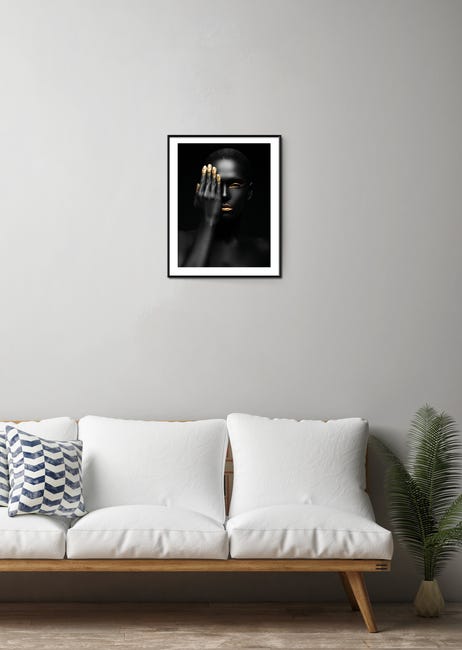 Plakat Złota Dłoń 30 x 40 cm