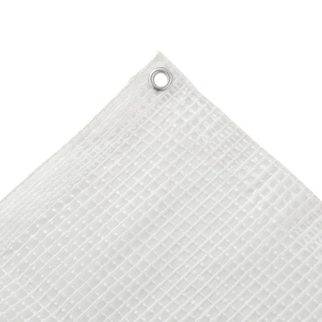 Plandeka zbrojona 4x5m 160g/m2 transparentna Dexter