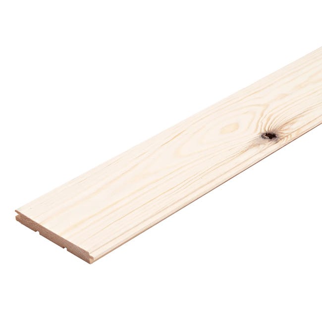 Podbitka Sosnowa 14x121x2400 mm 2.904 m2 kl.C Detalia