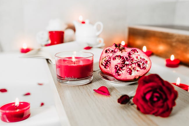 Podgrzewacz zapachowy maxi True Scents granat 8 szt. Bolsius