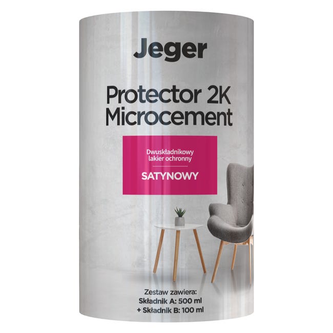 Podkład dekoracyjny 0.6 l Bezbarwny Jeger