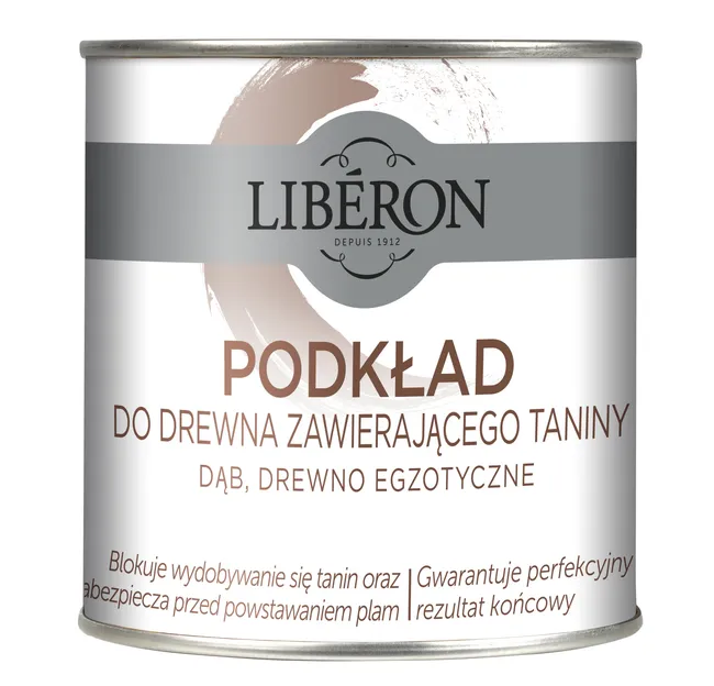 Podkład do drewna zawierającego taniny 0.5 l LIBERON